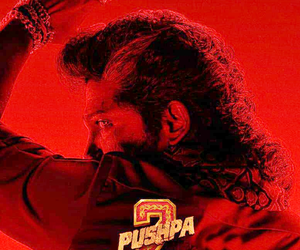 Allu Arjun looks intense in striking red new poster of 'Pushpa 2: The Rule'