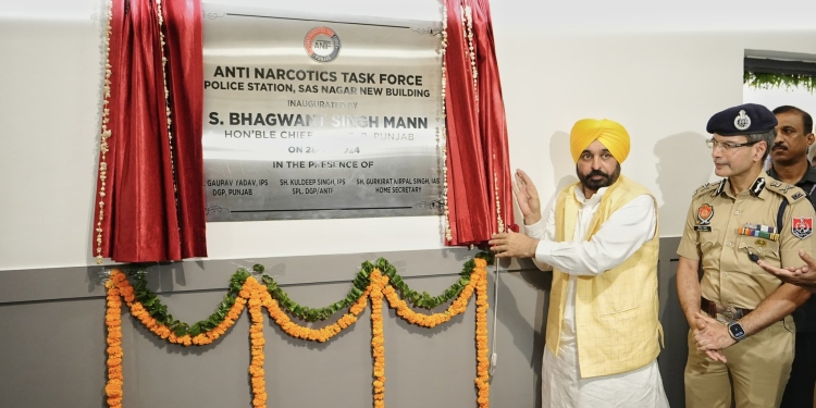 PUNJAB NEWS: CM DEDICATES THE NEW OFFICE OF ANTI-NARCOTICS TASK FORCE, LAUNCHES ANTI-DRUG HELPLINE AND WHATSAPP CHATBOT