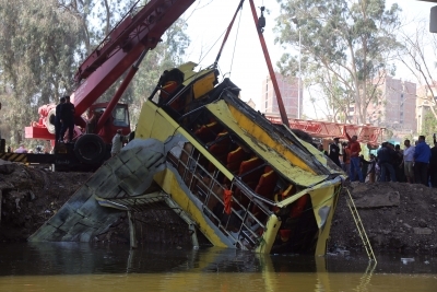 INTERNATIONAL NEWS: Two killed, 25 injured in Egypt bus crash
