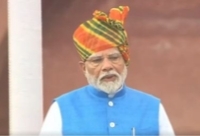 Independence Day: PM Modi hoists Tricolour at Red Fort, pays tribute to freedom fighters