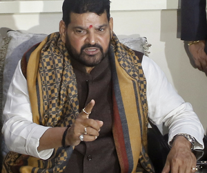 Brij Bhushan accuses Cong of conspiracy, Vinesh of cheating