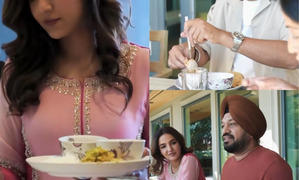 Jasmine Bhasin feasts on hearty Punjabi spread in Canada