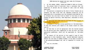 Supreme Court appreciates UP’s strict adherence to ‘legal criteria’ for demolitions