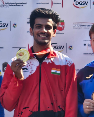 World Deaf Shooting C’ship: Shourya Saini sets record to win gold in 50m Rifle 3 Positions