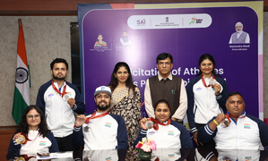 Sports Minister facilitates Paralympics medallists, says contingent is ‘bringing pride’ to India