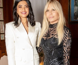Rashmika meets ‘special’ Donatella Versace: Thank you for inspiring us
