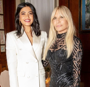 Rashmika meets ‘special’ Donatella Versace: Thank you for inspiring us