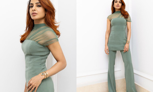 Samantha Ruth Prabhu showcases stylish pastel look while promoting ‘Citadel: Honey Bunny’