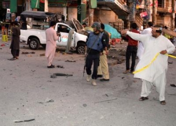 Targeted bomb blast in Pakistan’s Quetta injures 12, including policemen