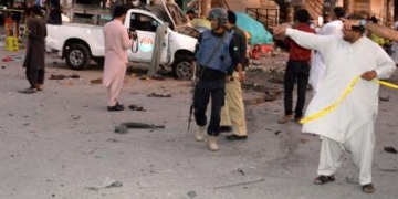 Targeted bomb blast in Pakistan’s Quetta injures 12, including policemen