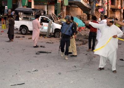 Targeted bomb blast in Pakistan’s Quetta injures 12, including policemen