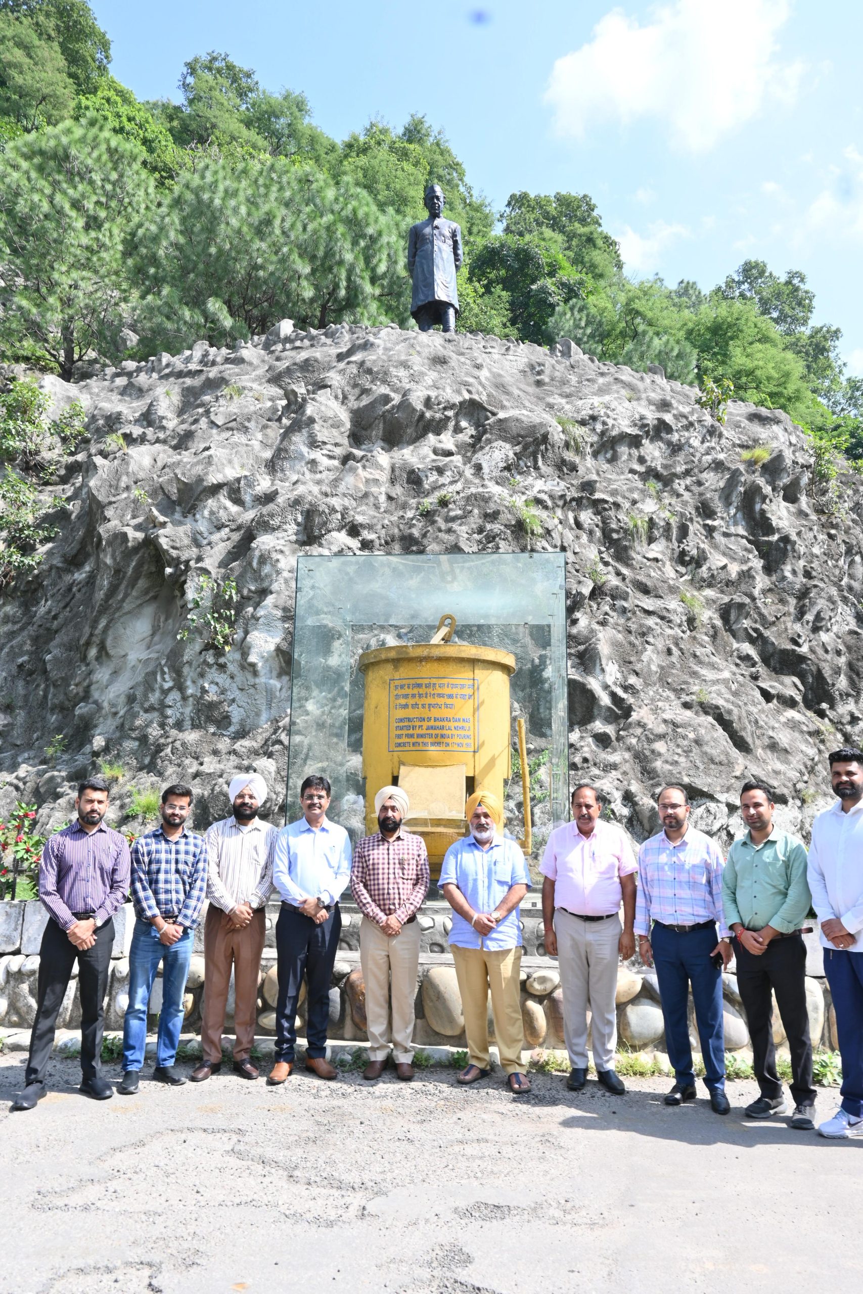 Water Resources Minister Chetan Singh Jouramajra inspects Bhakra Dam, assesses maintenance and water levels