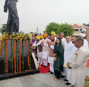 Sond Inaugurates two-day Inquilab Mela dedicated to the birth anniversary of Shaheed Bhagat Singh at Khatkar Kalan