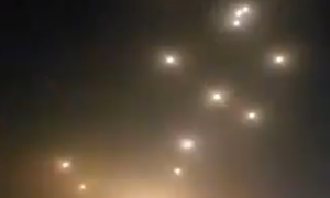 Iran launches barrage of ballistic missiles at Israel