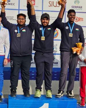 India win 25m rapid-fire pistol team event to clinch 11th gold at Lima Junior Worlds