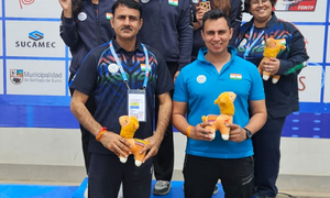 Divanshi wins second gold as India sweep women’s 25m standard pistol at Lima Junior Worlds