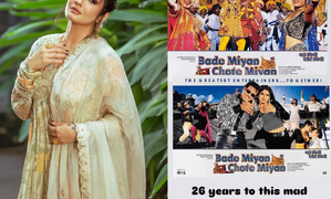 Raveena Tandon celebrates 26 years of ‘Bade Miyan Chote Miyan’