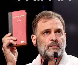 There is a fight between Constitution and Manusmriti in the country: Rahul Gandhi