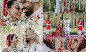 Surbhi Jyoti shares dreamy pictures from her wedding with Sumit Suri