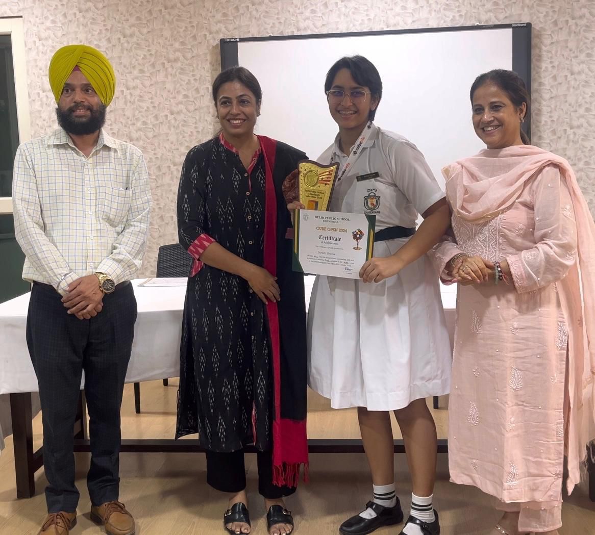 DPS Chandigarh hosts its first Cubing Competition