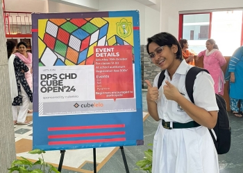 DPS Chandigarh hosts its first Cubing Competition