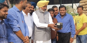 Punjab Finance Minister Harpal Singh Cheema Made Surprise Inspection of Ongoing Paddy Procurement in Dirba
