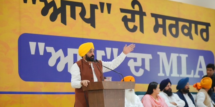 Punjab CM Bhagwant Mann campaigns in Chabbewal – Elect Ishank, whatever work he’ll bring to me, I will approve it