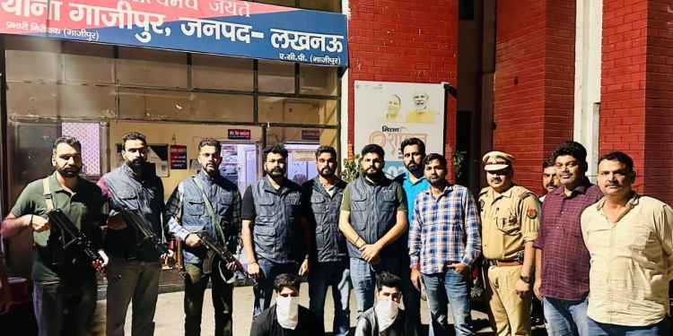 Punjab Police, in a joint operation with UP Police, arrest two shooters