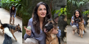Raveena Tandon adopts ‘abandoned’ four-legged-friend: Welcome to your forever home