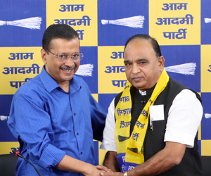 Cong, BJP leaders’ rush to join AAP shows we are winning Assembly polls: Kejriwal