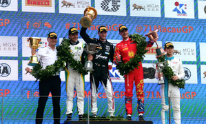 Mercedes’ Maro Engle wins thrilling FIA GT World Cup in Macao