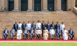 Sri Lanka’s new cabinet sworn in