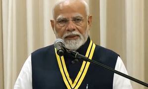 A voice resounding globally, PM Modi’s 14th address today in foreign Parliament