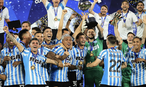 Football: Racing beat Cruzeiro to clinch Copa Sudamericana title