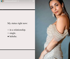 Malaika Arora reveals her ‘relationship status right now’ in cryptic post