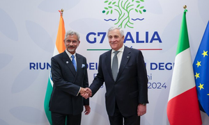 EAM Jaishankar meets Italy’s counterpart during G7 Foreign Ministers’ Meeting