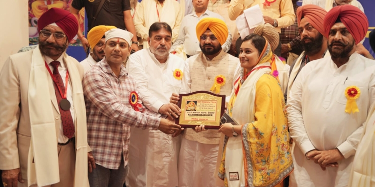 Punjab Cabinet Minister Tarunpreet Singh Sond exhorts people to follow path shown by Lord Vishwakarma Ji