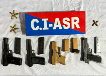 PUNJAB POLICE ARRESTS TWO OPERATIVES OF PORTUGAL-BASED MANNU GHANSHAMPURIA GANG; GLOCK AMONG FOUR PISTOLS RECOVERED