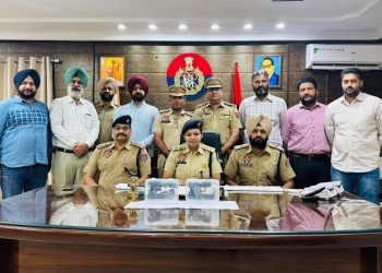 GURPREET SINGH HARI NAU’S MURDER CASE: PUNJAB POLICE AVERTS FOUR TARGET KILLINGS, SOLVES THREE SENSATIONAL CRIMES WITH ARREST OF TWO SHOOTERS OF TERRORIST ARSH DALLA; TWO PISTOLS RECOVERED