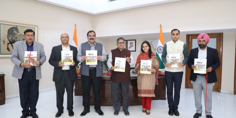 Punjab Governor & UT Administrator Sh. Gulab Chand Kataria releases quarterly magazine ‘Sankalp’