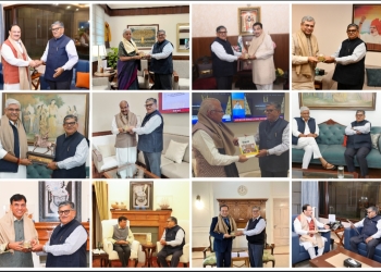 Punjab Governor and Administrator UT Chandigarh, Gulab Chand Kataria, engages with Union Ministers in New Delhi to address key issues of State & UT Chandigarh