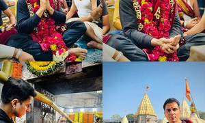 Sonu Sood visits Mahakaleshwar Temple to seek blessings for his directorial debut ‘Fateh’