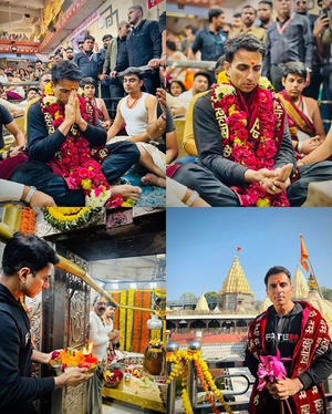 Sonu Sood visits Mahakaleshwar Temple to seek blessings for his directorial debut ‘Fateh’