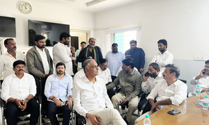 BRS MLA Kaushik Reddy arrested for threatening police officer
