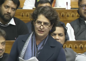 Constitution provides shield, guarantee to Indians: Priyanka in Lok Sabha