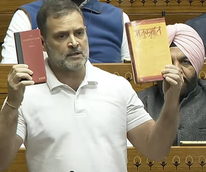 Do you stand by your leader’s words: LoP Gandhi’s Savarkar jibe at Centre