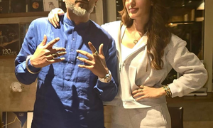 Yo Yo Honey Singh meets ‘brave soul’ Rhea Chakraborty
