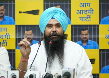 AAP Launches Scathing Attack on BJP Over Shaheed Bhagat Singh’s Statue