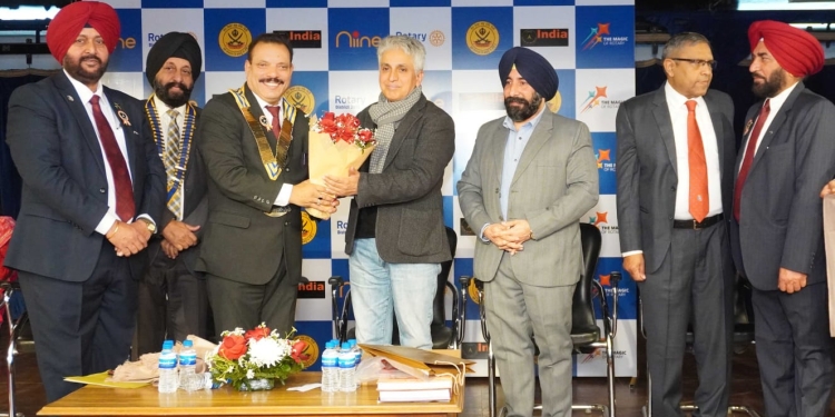 Rotary International District 3080 India through Rotary Club Chandigarh Central created a world record by distributing 6 lakh sanitary pads within 24 hours