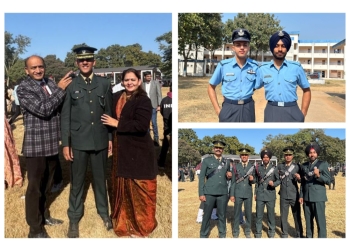 EIGHT YOUNG OFFICERS FROM PUNJAB COMMISSIONED INTO INDIAN ARMY & AIR FORCE